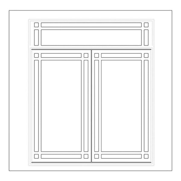 Penny Black Creative Dies Art Deco Window