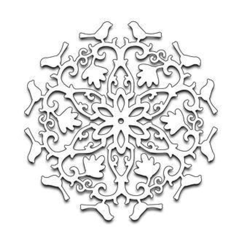 Penny Black Creative Dies Bird Flower Doily3x4inch