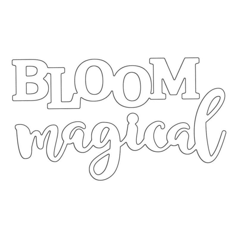 Penny Black Creative Dies Bloom Magical 3.15inch X1.75inch