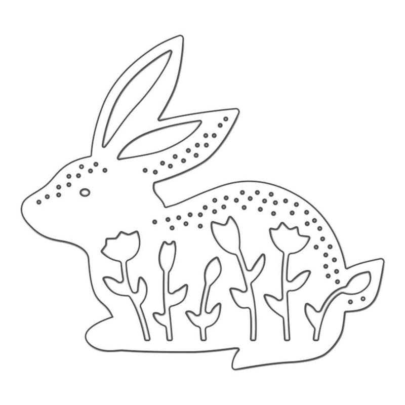 Penny Black Creative Dies - Bunny Rabbit, 2.6X2.5
