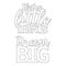 Penny Black Creative Dies - Dream Big, 2.4X3.7