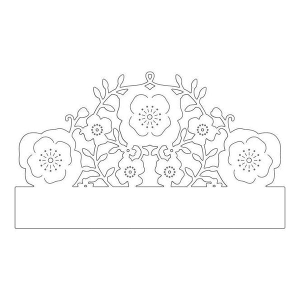 Penny Black Creative Dies Floral Half