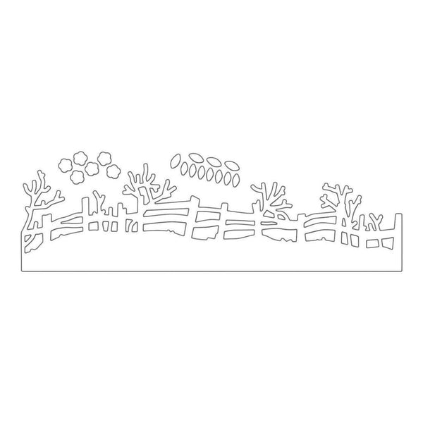 Penny Black Creative Dies - Rail Fence, 5.5X1.5