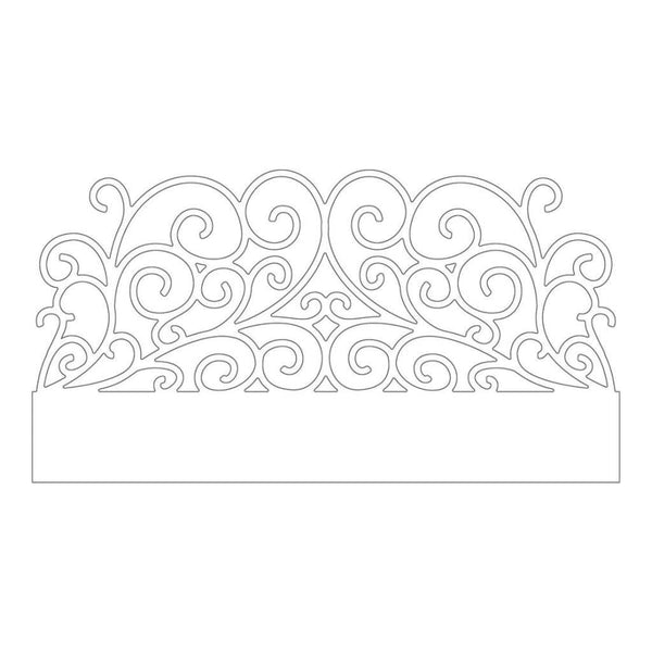 Penny Black Creative Dies Scrolls Half Edger