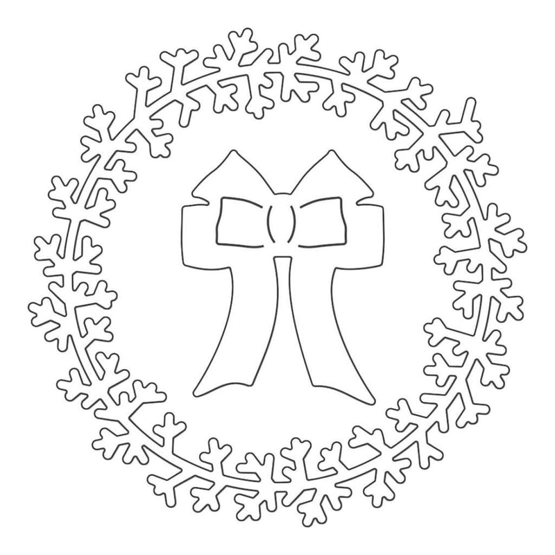 Penny Black Creative Dies Wreath & Bow