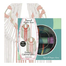 Pepperell Designer Macrame Modern Dream Catchers Kit Coral & Pink