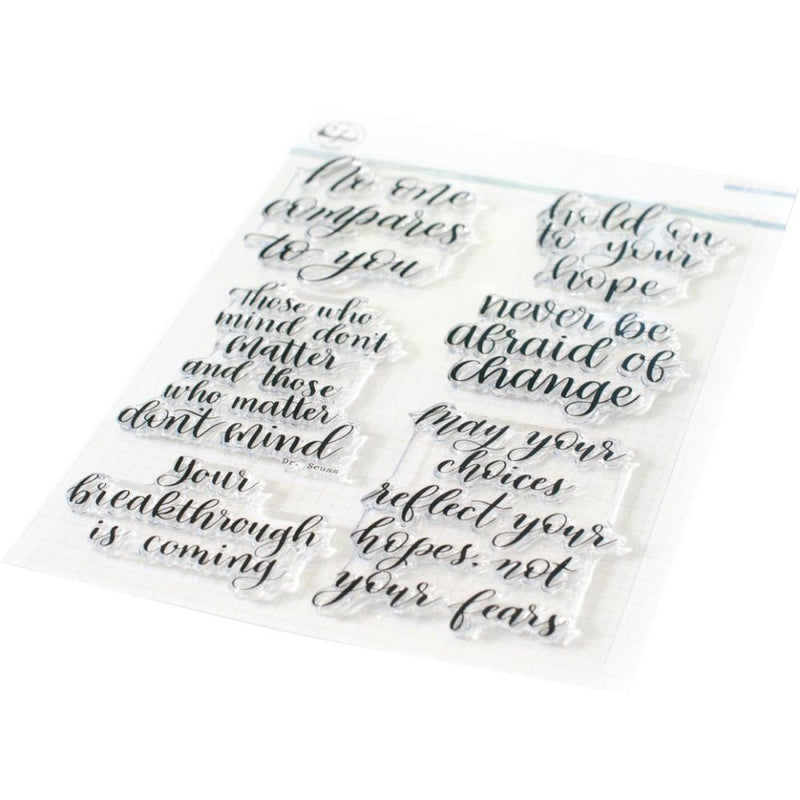 Pinkfresh Studio Clear Stamp Set 6 inchX8 inch - No One Compares To You*