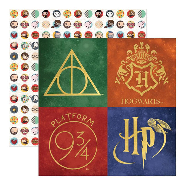 Paper House - Harry Potter Double-Sided Paper 12X12in - Harry Potter