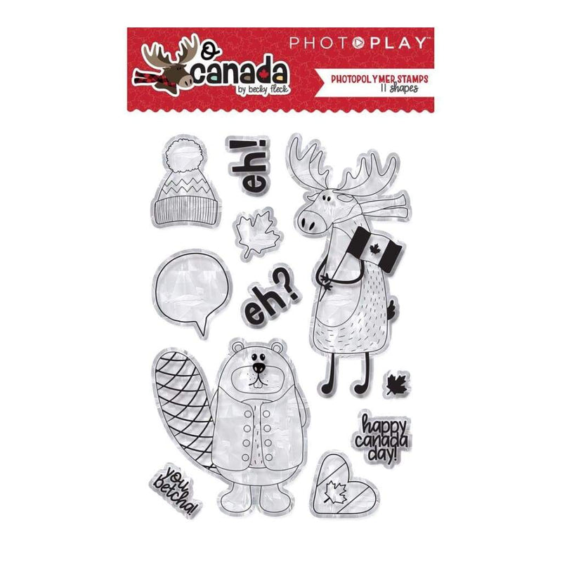 PhotoPlay - Photopolymer Stamp - O Canada