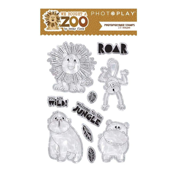 PhotoPlay Photopolymer Stamp We Bought A Zoo