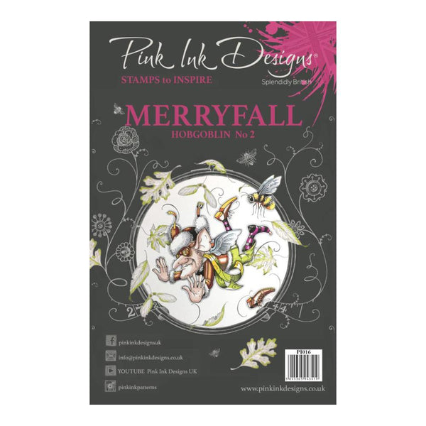 Pink Ink Designs - A5 Clear Stamp Set - Merryfall Hobgoblin 2