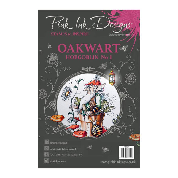 Pink Ink Designs - A5 Clear Stamp Set - Oakwart Hobgoblin 1