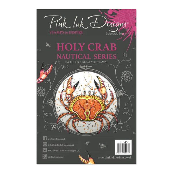 Pink Ink Designs - Clear Stamp A5 - Holy Crab*