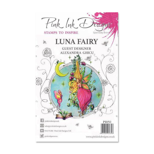 Pink Ink Designs Clear Stamps - Luna Fairy A5*