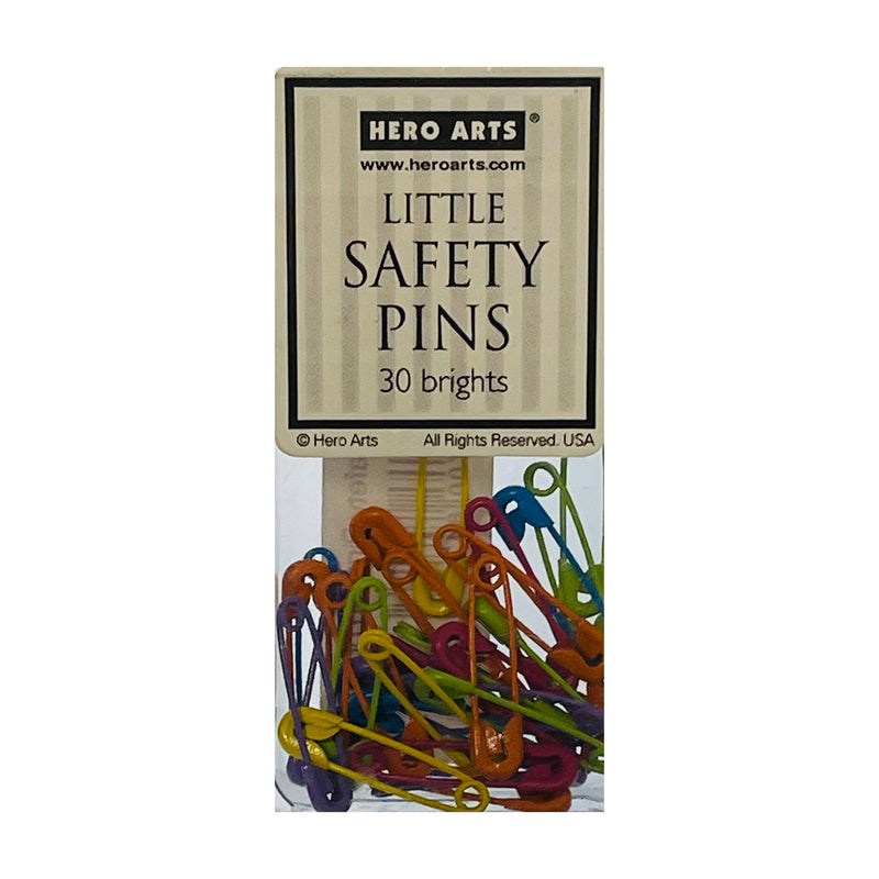 Hero Arts Little Safety Pins - Bright 30/Pkg*