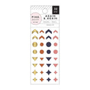 Pink Paislee - Again and Again Collection - Enamel Dots with Foil Accents*