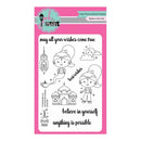 Pink & Main Clear Stamps 4 inch X6 inch Genie Girl