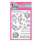 Pink & Main Clear Stamps 4 inch X6 inch Narwhals