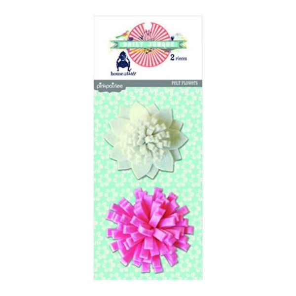 Pink Paislee - Daily Junque - Felt Flowers