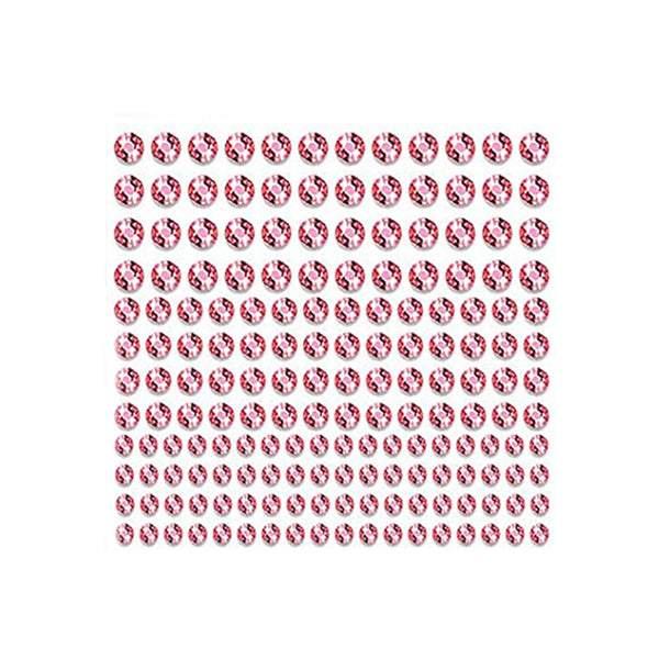 Poppy Crafts Self-Adhesive Rhinestone Sheet - Pink