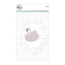 Pinkfresh Studio Die - Floral Frame With Swan