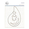 Pinkfresh Studio Die - Pretty Paisley