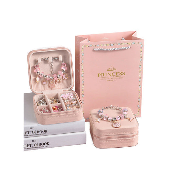Poppy Crafts Luxury Jewellery Making Kit # 4 - Pink