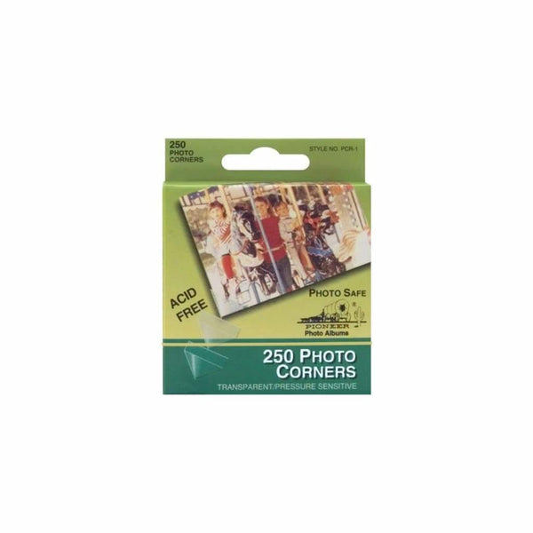 Pioneer Photo Corners Self-Adhesive .5inch 250 pack Clear