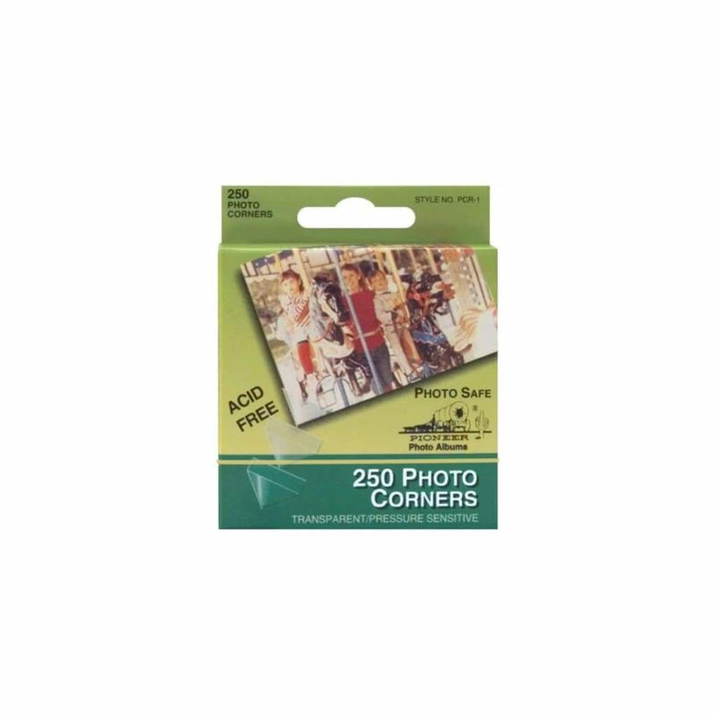 Pioneer Photo Corners Self-Adhesive .5inch 250 pack Clear