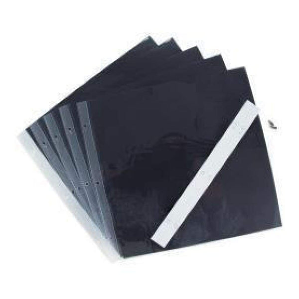 Pioneer - Post Bound Top-Loading Page Protectors 5 Pack Post Bound Top-Loading Page Protectors 5 Pack 12X12 (W/Black Inserts)