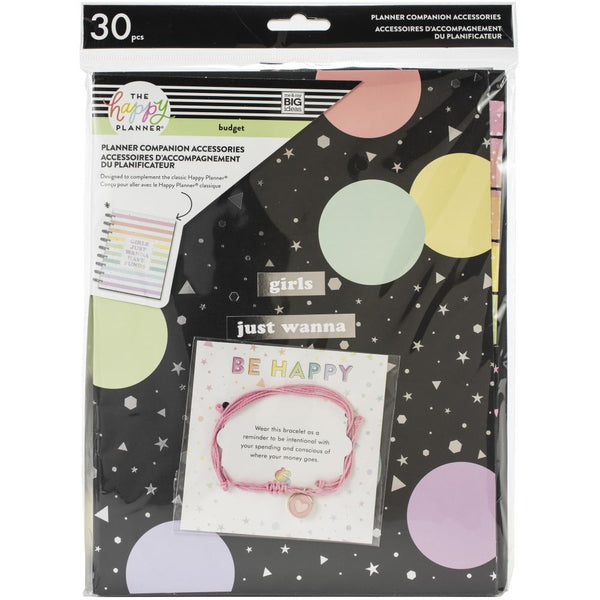 Happy Planner Classic Planner Companion Accessories - Budget, 30 pack