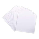 Poppy Crafts 12X12 Inch Premium Cardstock 240gsm - White - 10 Sheets