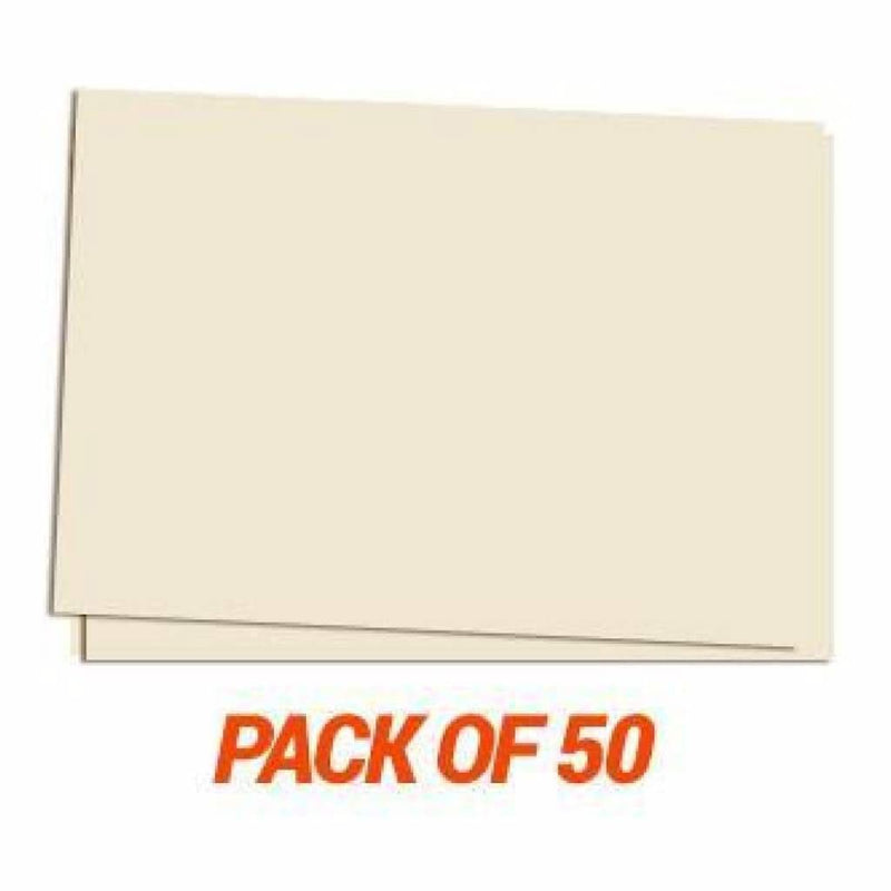 Poppy Crafts - 5X7 Cream Cards