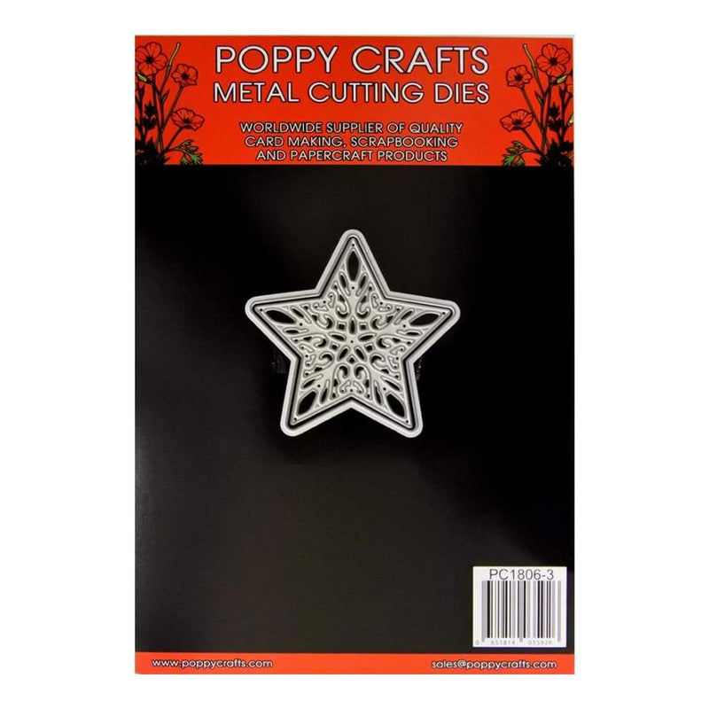 Poppy Crafts Dies - Star Flower Die Designs