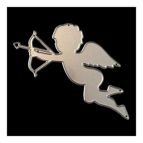PoppyCrafts Cutting Die - Cupid with Bow #2 Die Design
