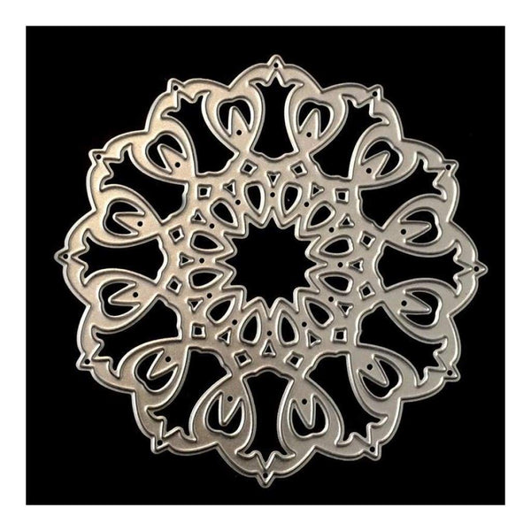 PoppyCrafts Cutting Die - Filigree Circle Die Design