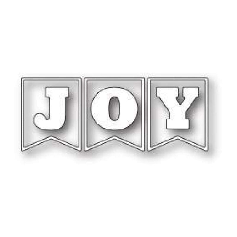 Poppystamps Die - Joy Banner