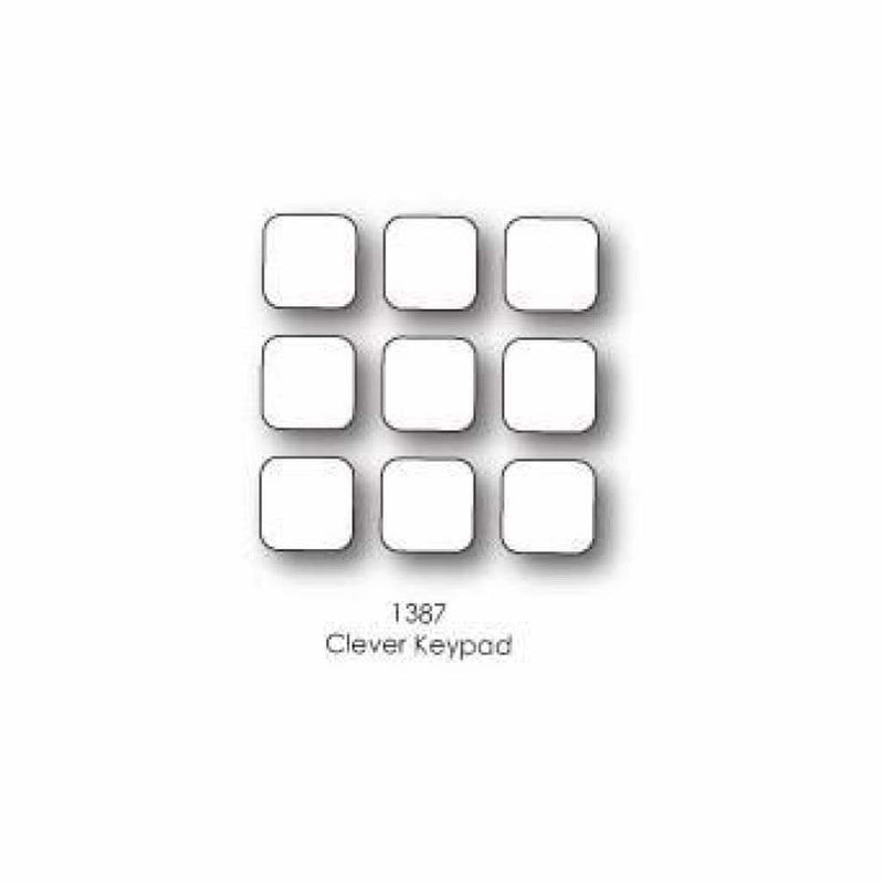 Poppystamps Dies  - Clever Keypad