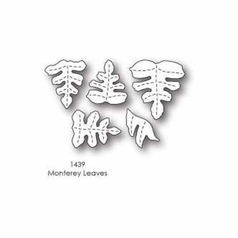 Poppystamps Dies  - Monterey Leaves