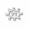 Poppystamps - Fancy Ribbon Frame And Bow
