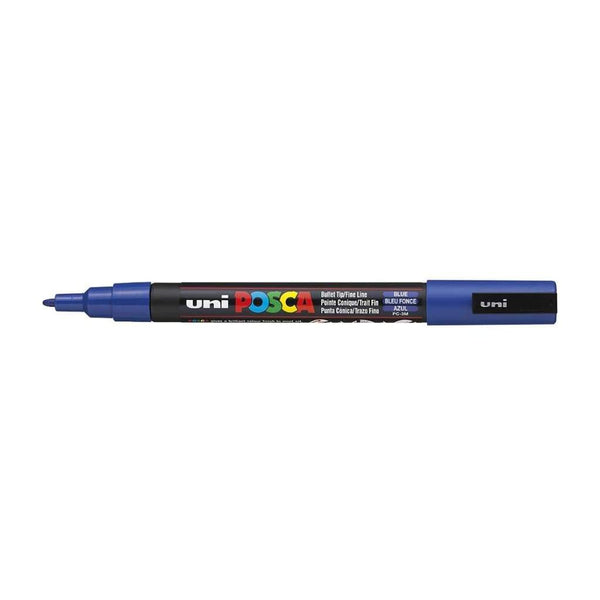 POSCA 3M Fine Bullet Tip Pen - Blue