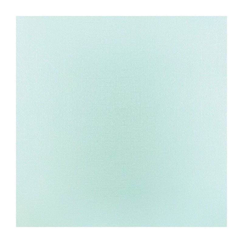 Poppy Crafts 12"x12" Shimmer Cardstock - Powder Blue