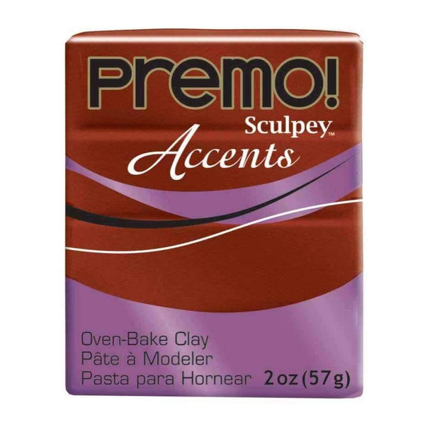 Premo Sculpey Accents Polymer Clay 2oz - Bronze