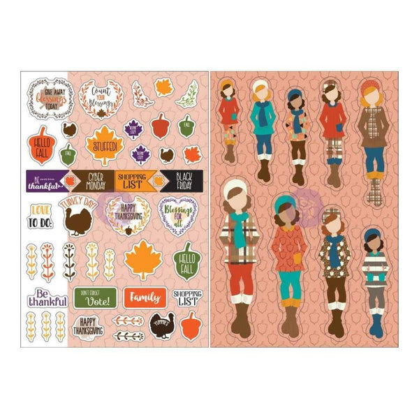 Prima Marketing - Julie Nutting Planner Monthly Stickers 2 pack - November