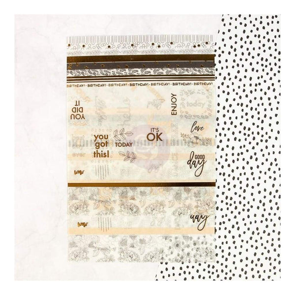 Prima Marketing - My Prima Planner Washi Stickers 4 pack with Foil Accents