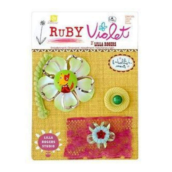Prima Marketing - Ruby Violet - Embellishments