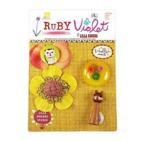 Prima Marketing - Ruby Violet - Embellishments