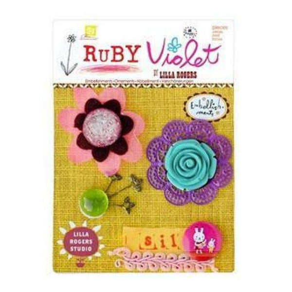 Prima Marketing - Ruby Violet - Embellishments