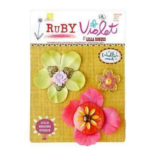 Prima Marketing - Ruby Violet - Embellishments