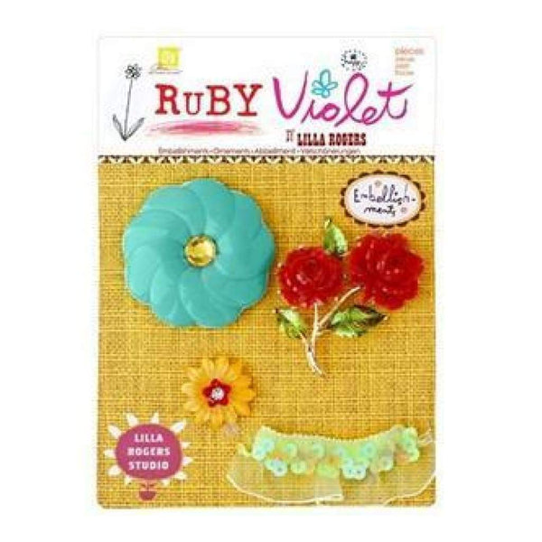 Prima Marketing - Ruby Violet - Embellishments